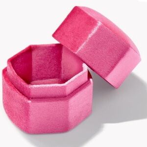 NEW Kendra Scott Davis Small Case Jewelry Box Hot Pink Velvet